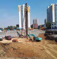 遼寧移動沈陽生產用房工程樁基礎項目